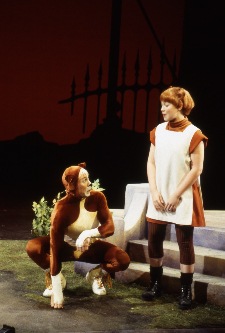 Neville and Suzy, production photo, Mr. A's Amazing Maze Play