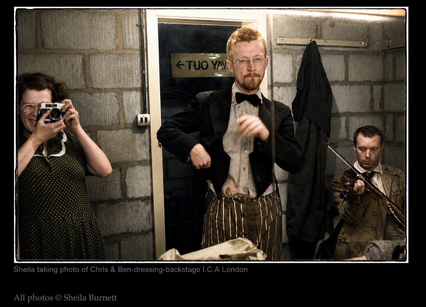 Backstage with Chris Jordan, An Die Musik