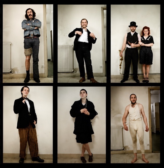 Costume plot for An Die Musik, part two, Pip Simmons Theatre Group, by Laura Crow