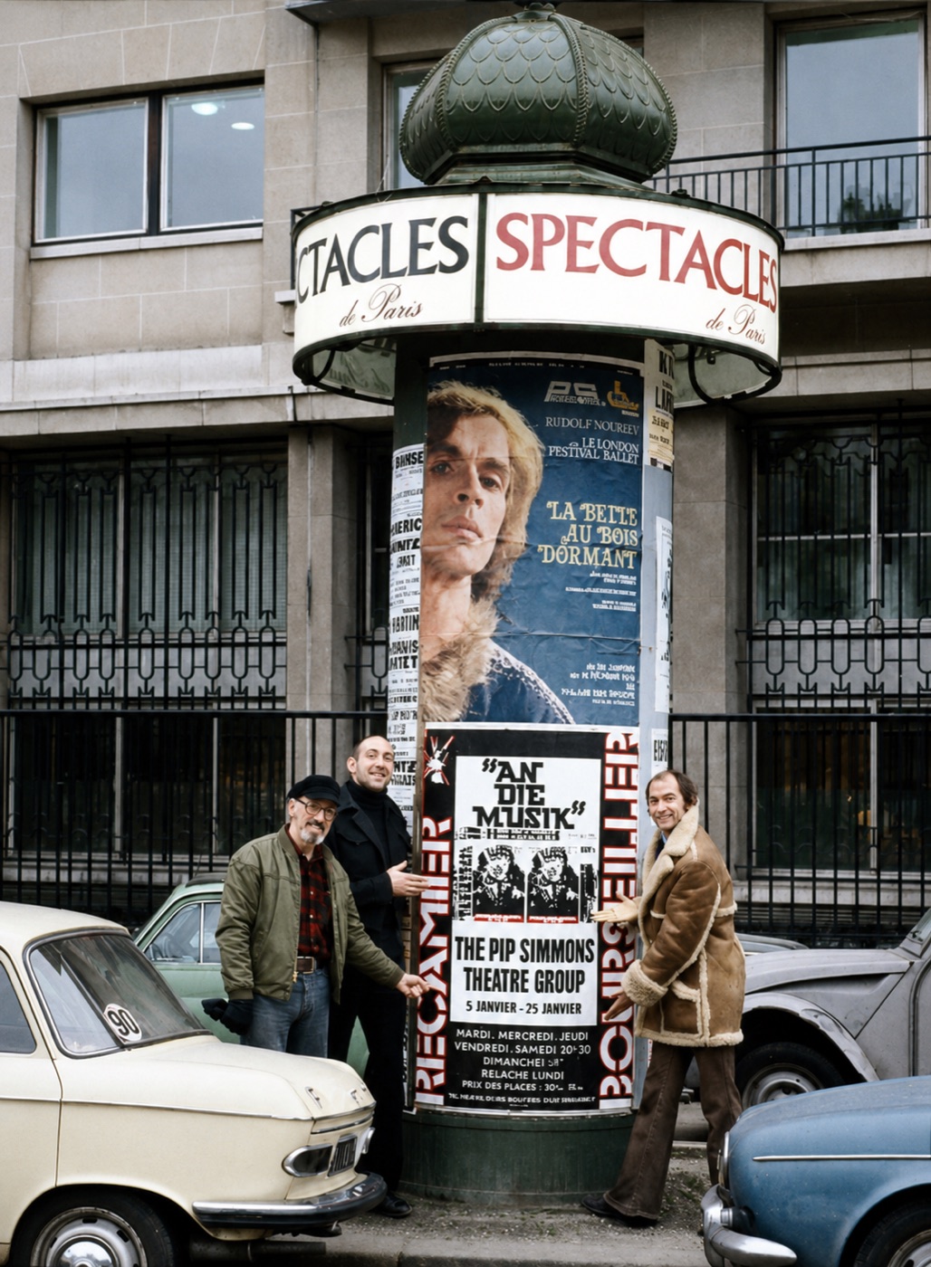 An Die Musik poster in Paris
