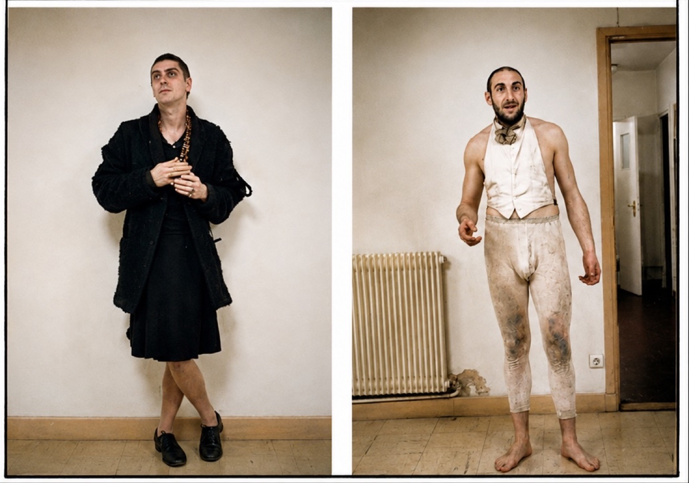 Roderic as Anne Frank's mother, with Rod Bedell, An Die Musik