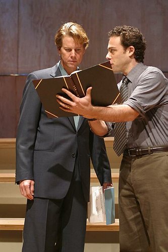 Alan and Matt with the book, Book of Days