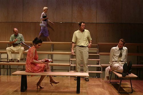 Ensemble on the courtroom benches, Book of Days