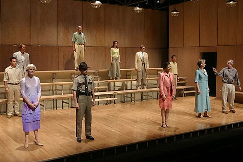 Full company onstage, Book of Days