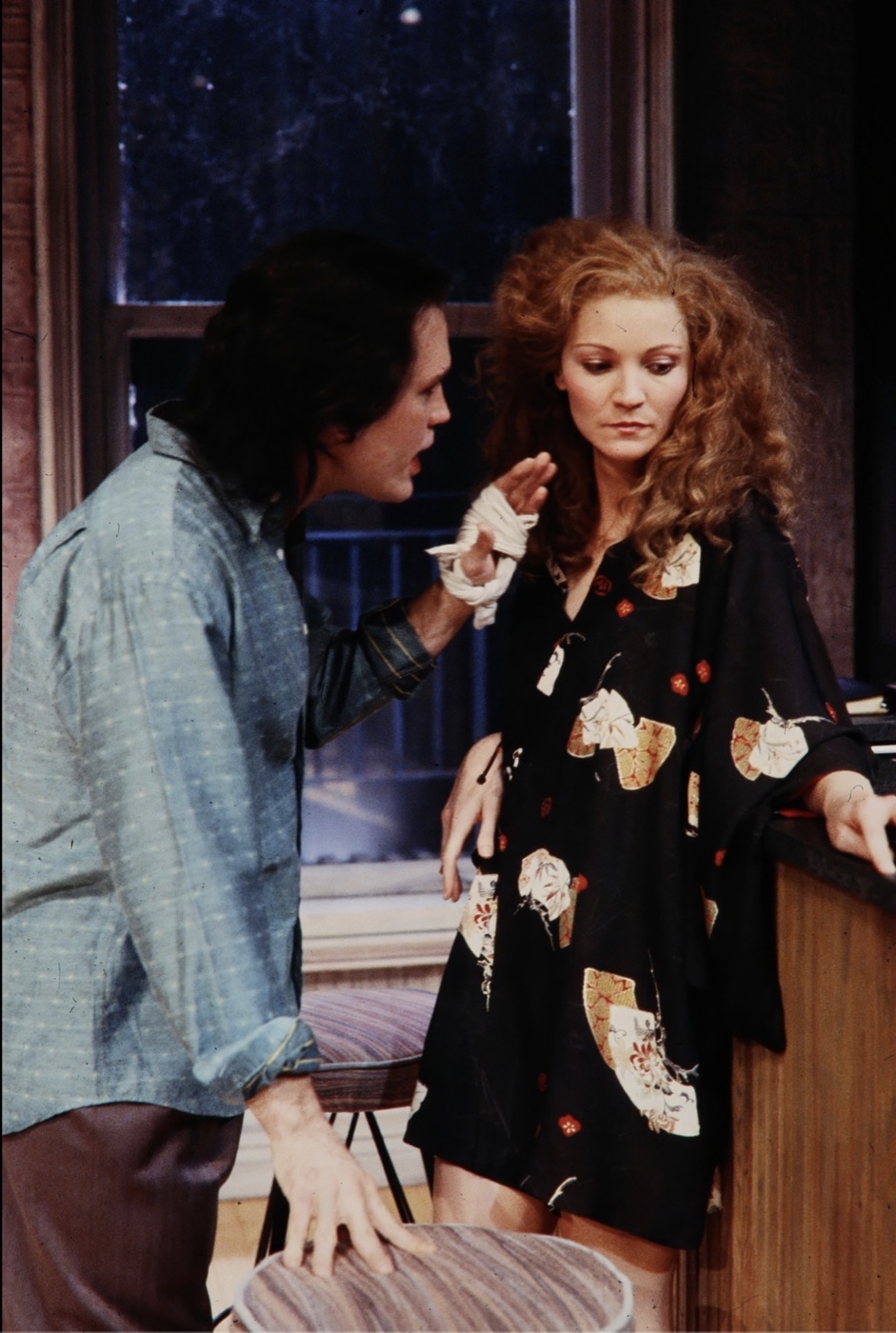 Pale and Anna, costume design, Burn This