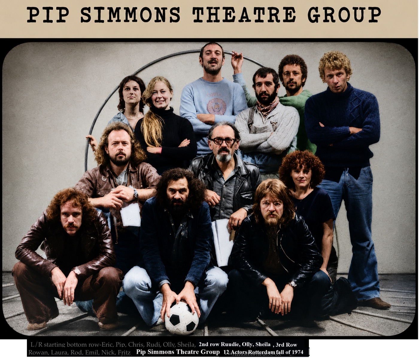 Pip Simmons Theatre Group, Fall of 1974, Rotterdam residency