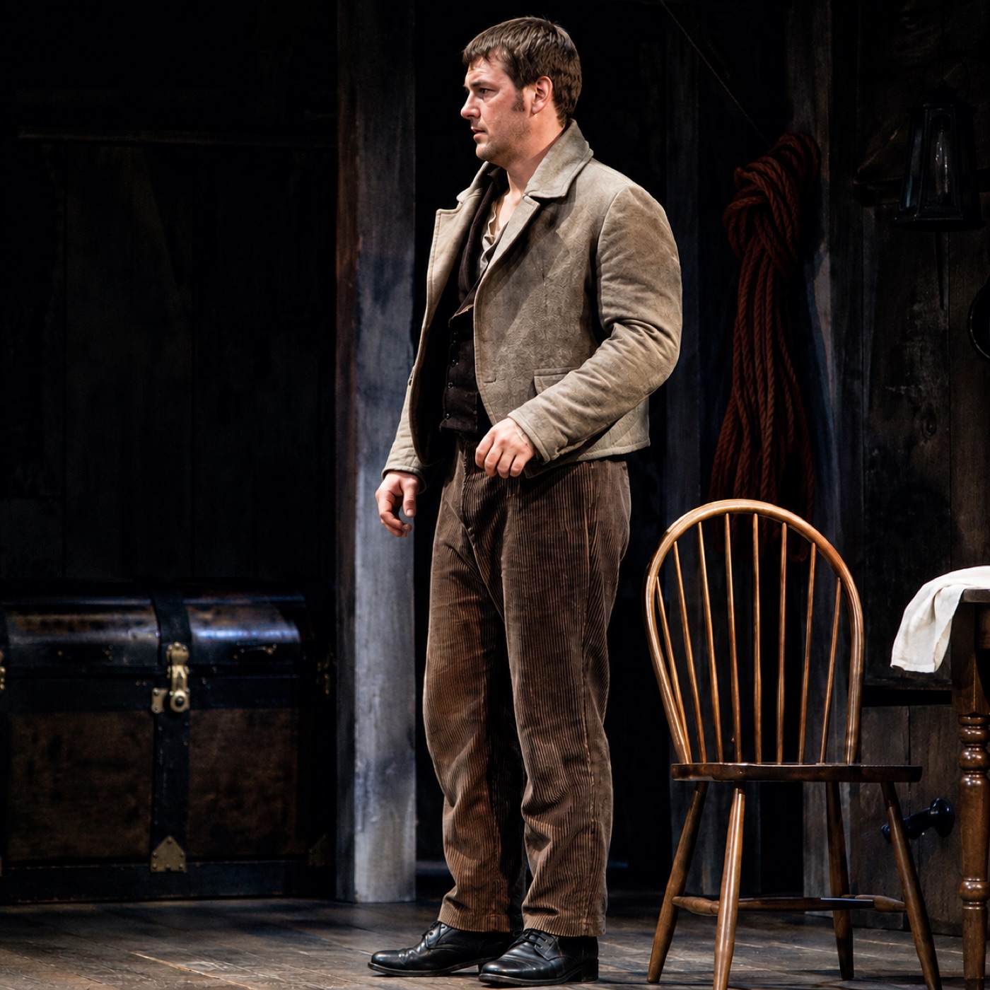 Neighbor man, costume design, Eastville