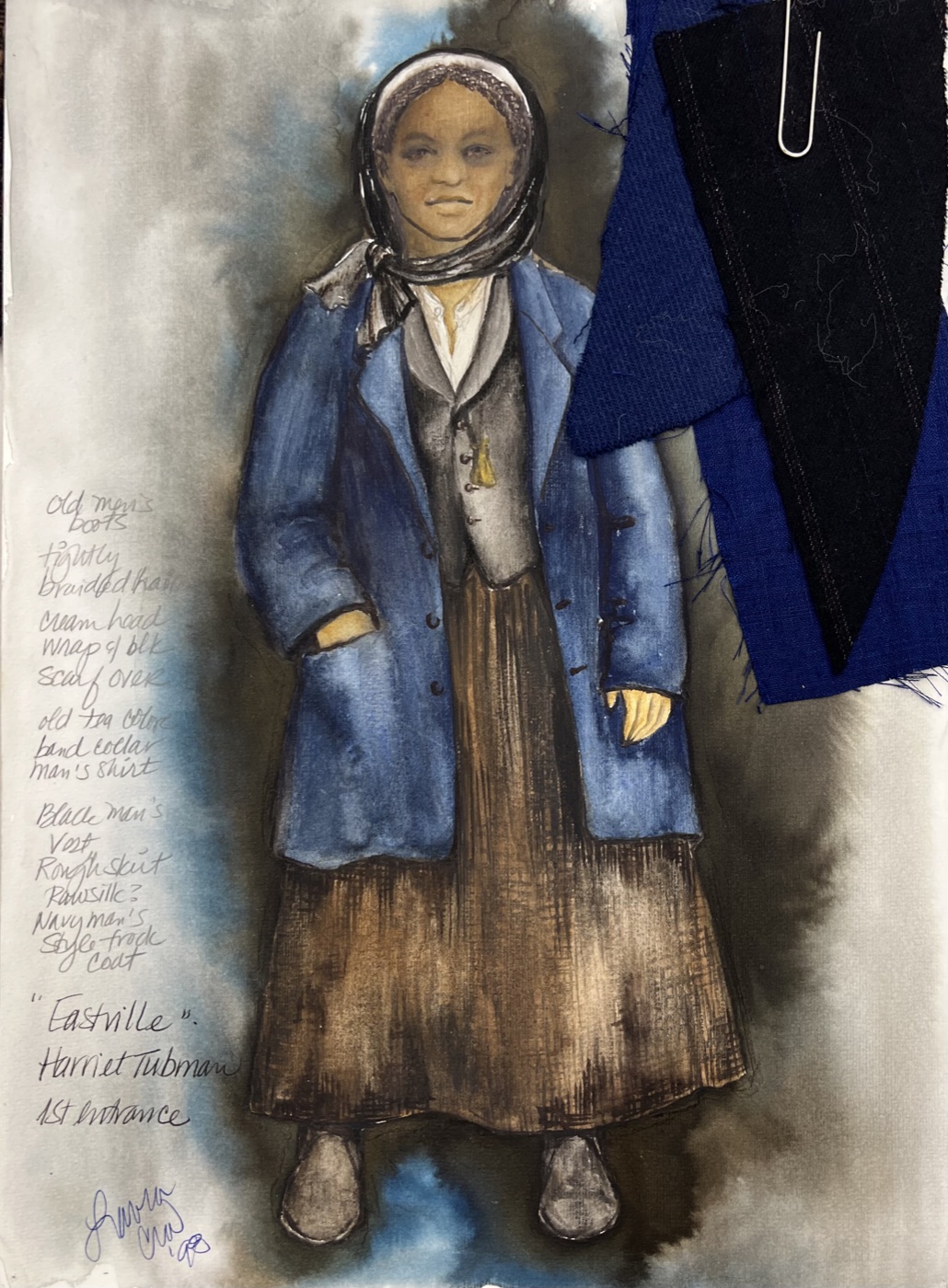 Costume rendering, Eastville