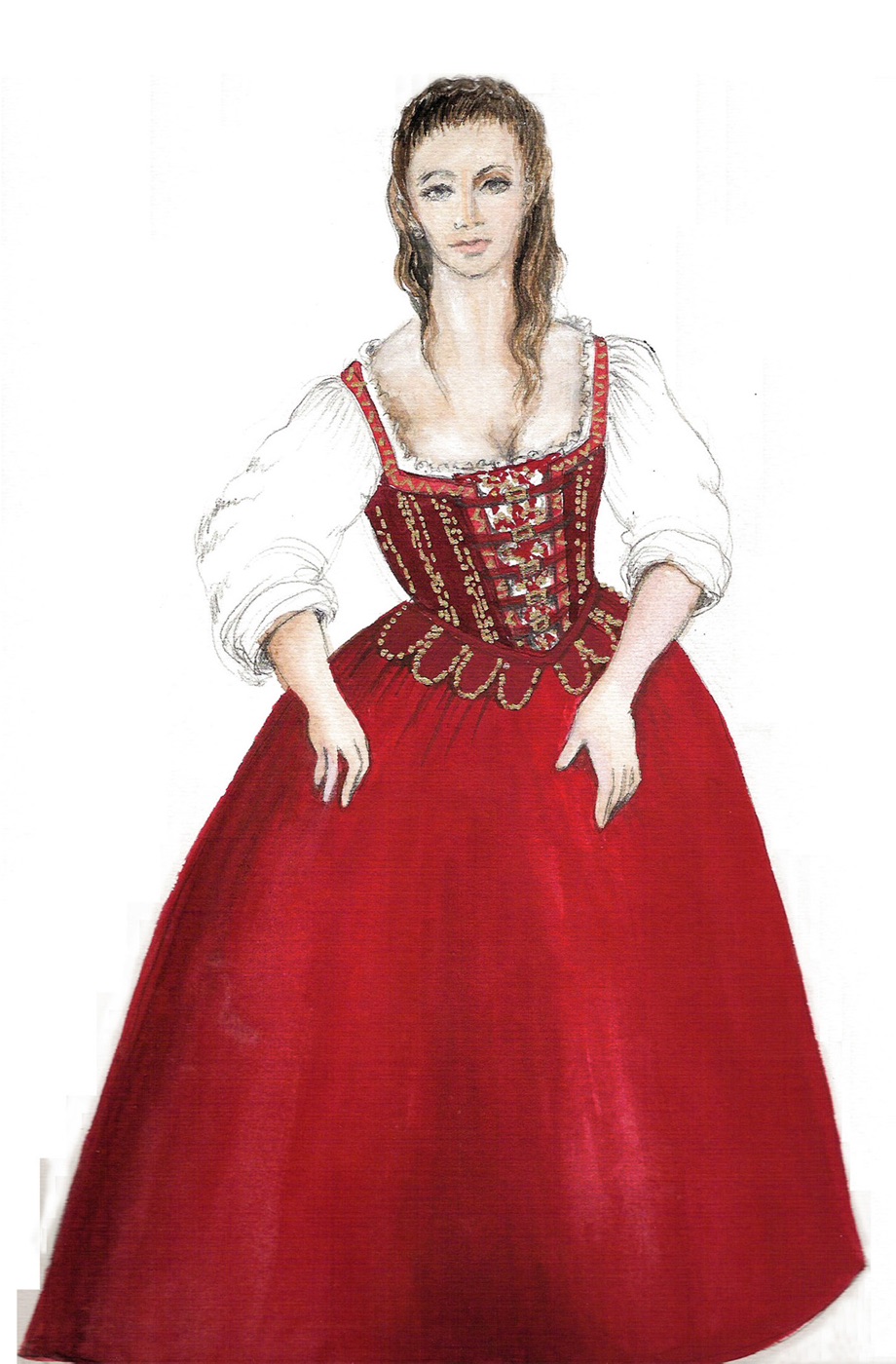Adrianna, costume design, English Channel