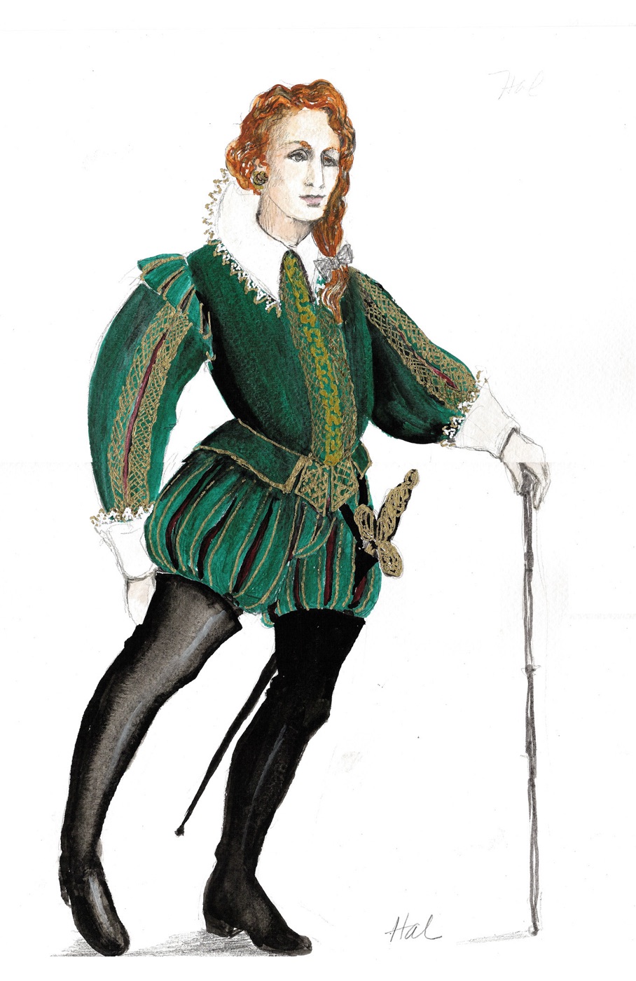 Hal, costume design, English Channel