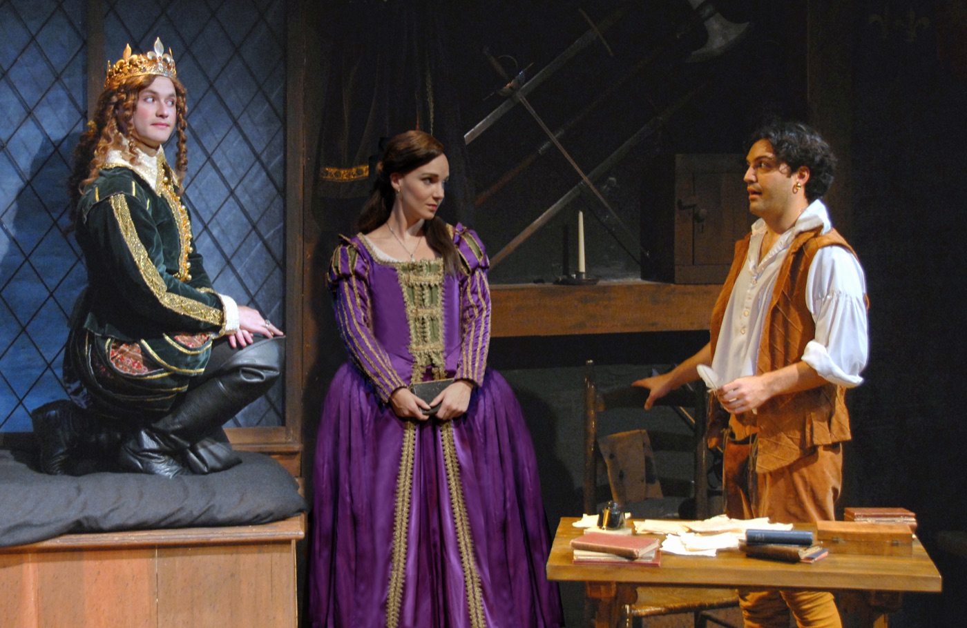 Hal, the Lady and Will, costume design, English Channel