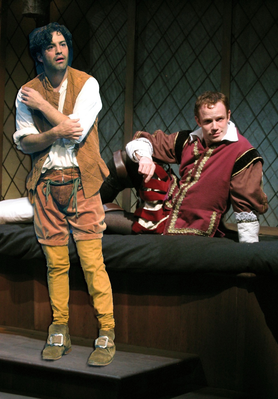 Will and Marlowe, costume design, English Channel