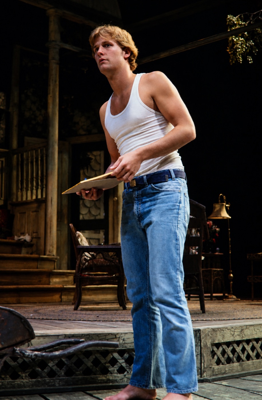 Jed, costume design for Fifth of July, with Jeff Daniels
