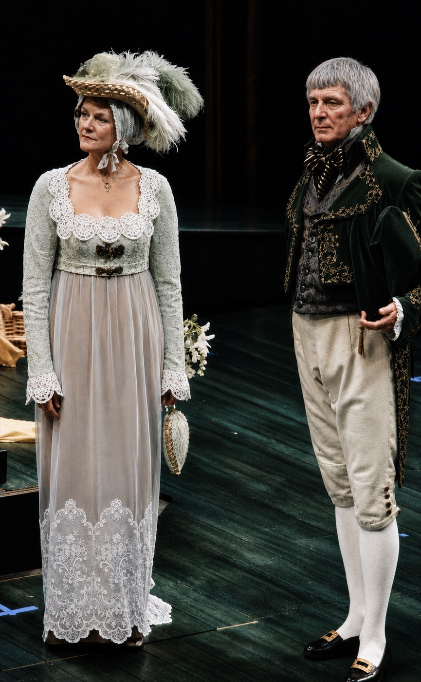The Count and the Baroness (Peter Silbert and Rose Pickering), costume design, Force of Nature