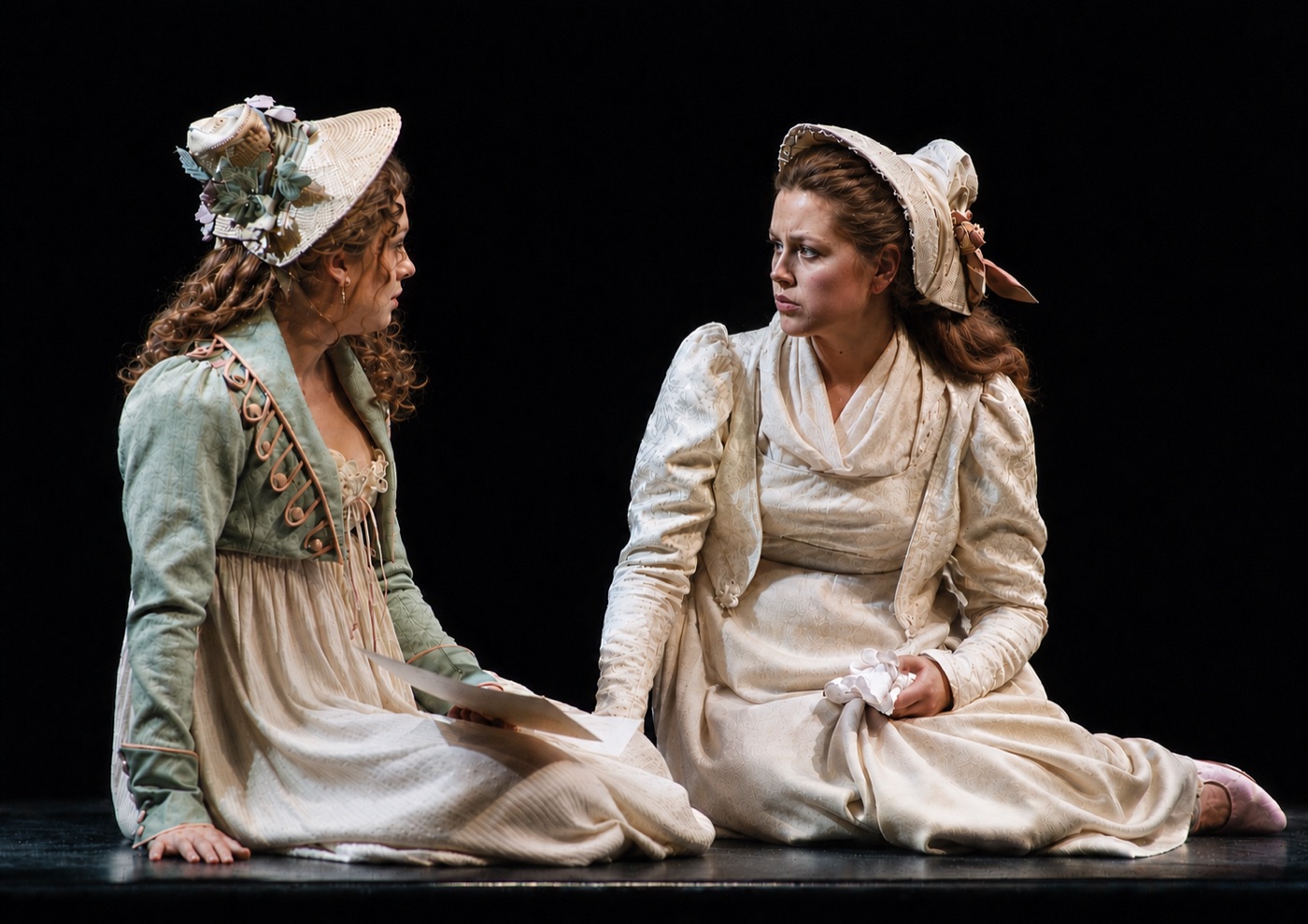 Lucianne (Deborah Staples) and Ottilie (Kirsten Potter), costume design, Force of Nature