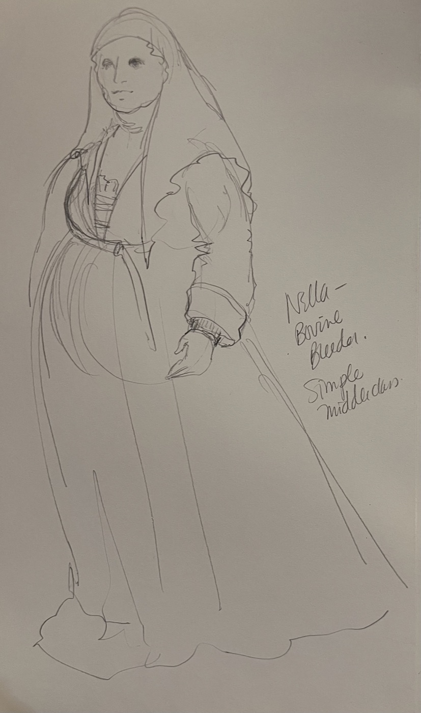 Costume rendering, Gianni Schicchi