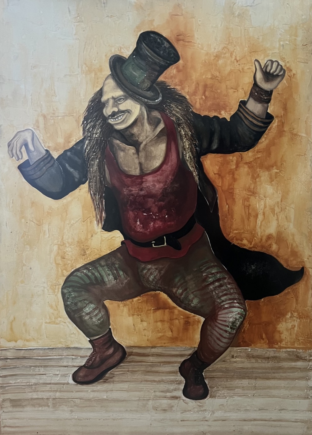 Pozzo, second costume design, Waiting for Godot