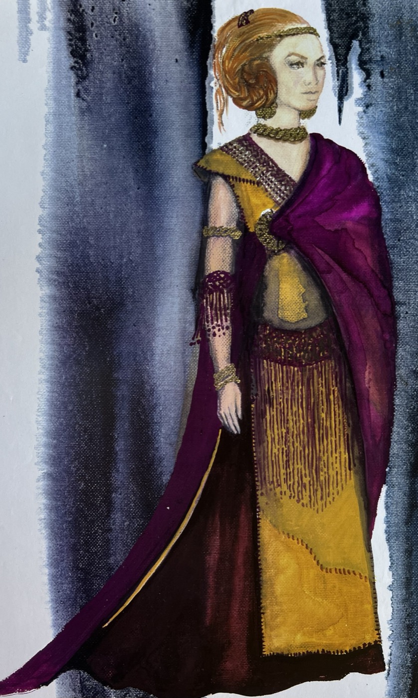 Costume rendering, King Lear