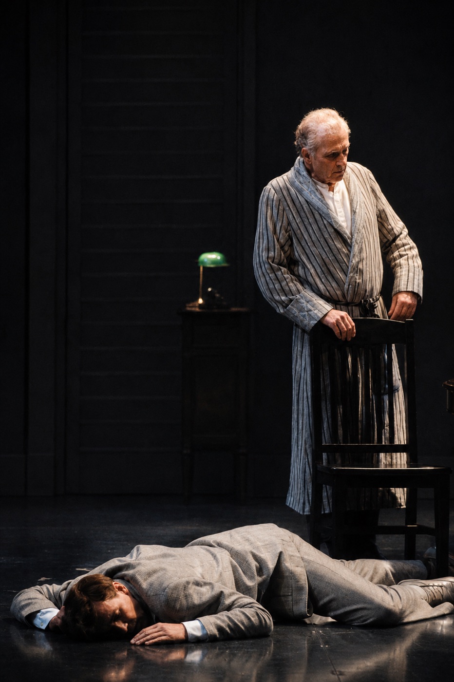 Tyrone and Jamie drunk, costume design, Long Day's Journey Into Night
