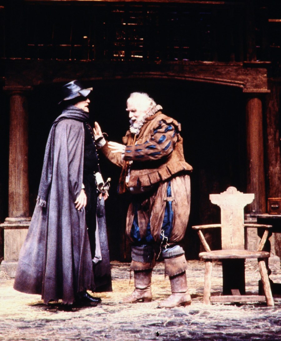 Mr. Ford and Falstaff, Merry Wives of Windsor, Seattle Repertory Theatre, costumes by Laura Crow