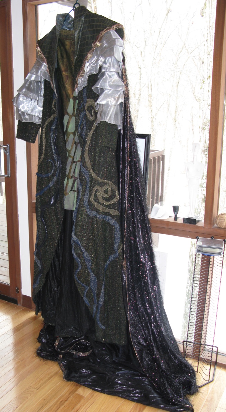 Oberon's cloak, costume detail, A Midsummer Night's Dream (opera)