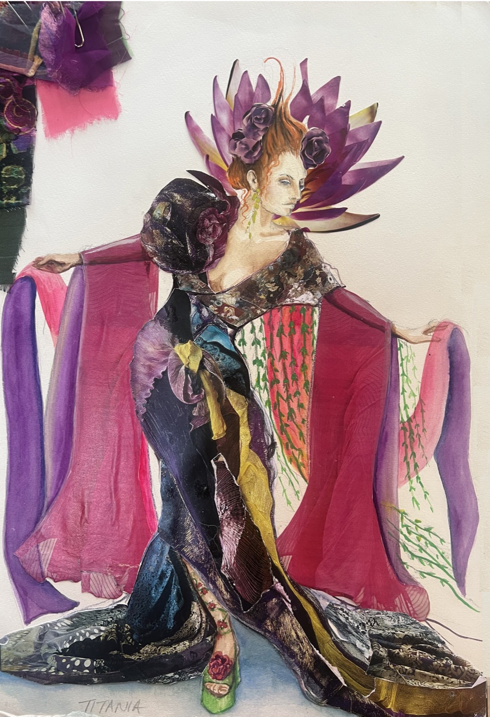 Titania, costume design, A Midsummer Night's Dream (opera)