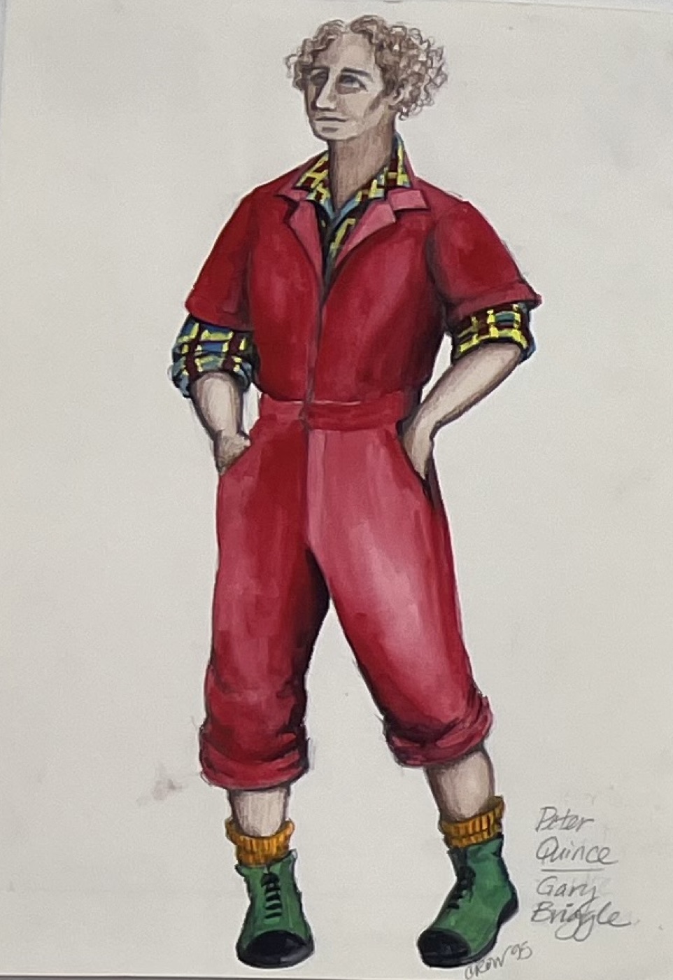 Peter Quince, costume design, A Midsummer Night's Dream