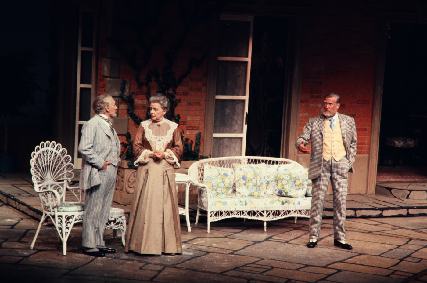 Somers, Polly and Donald Moffat, costume design, Misalliance, by Laura Crow