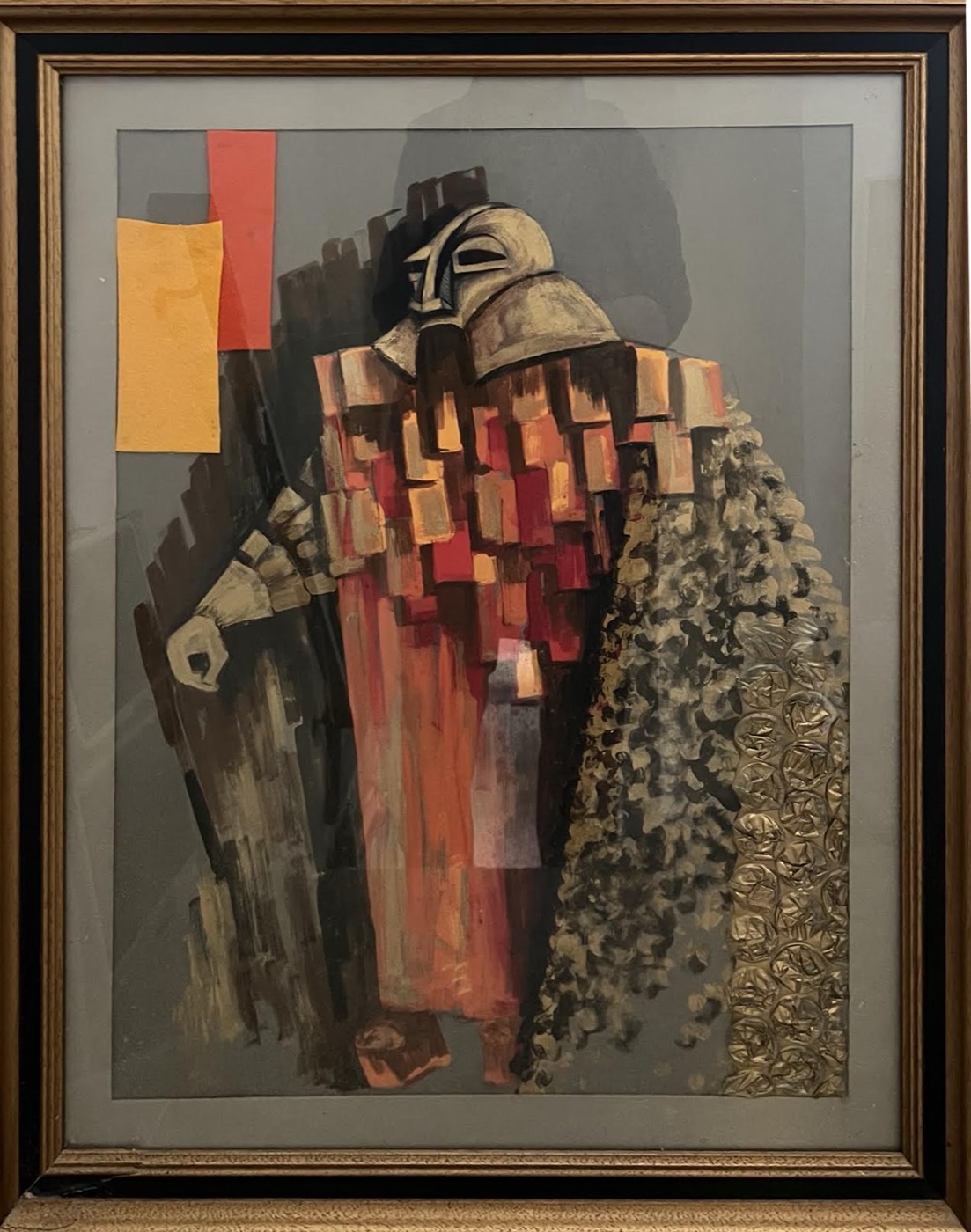 Creon, costume design, Stravinsky's Oedipus Rex, University of Wisconsin