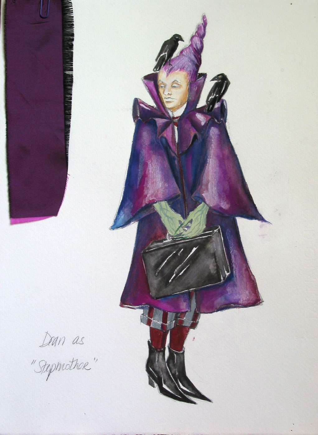 Dean as the Stepmother, costume design, Once Upon a Forest