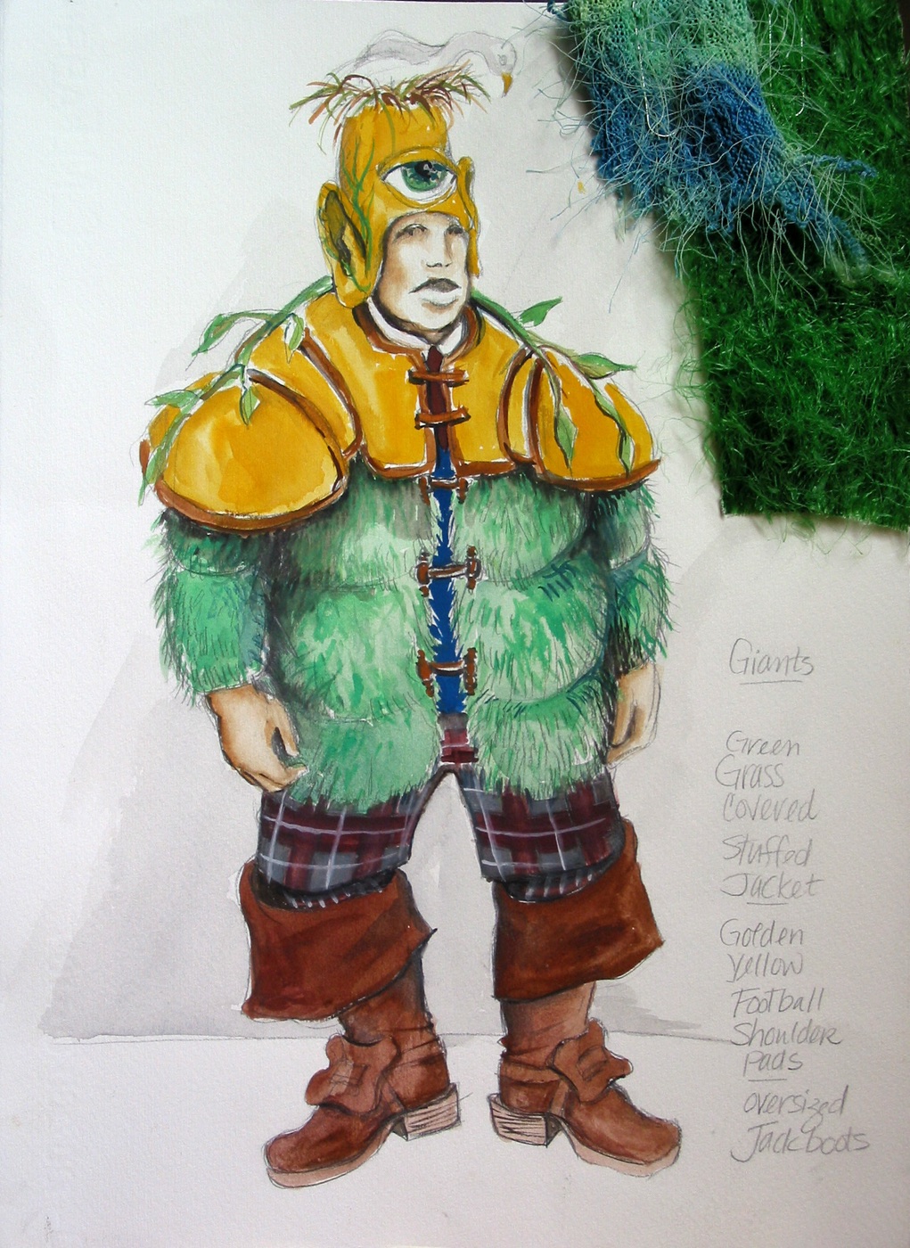 The Giants, costume design, Once Upon a Forest