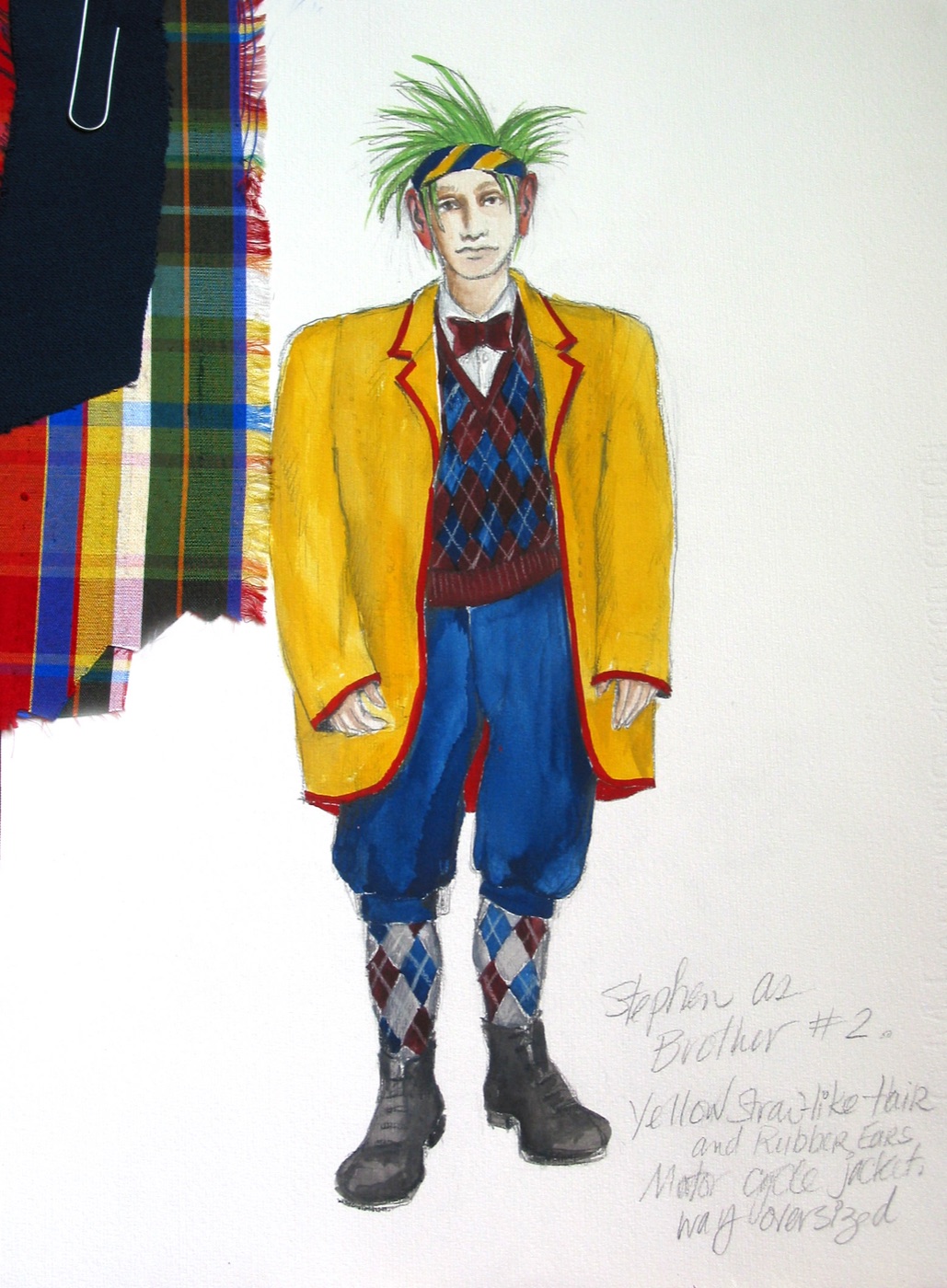 Stephen as Brother #1, costume design, Once Upon a Forest