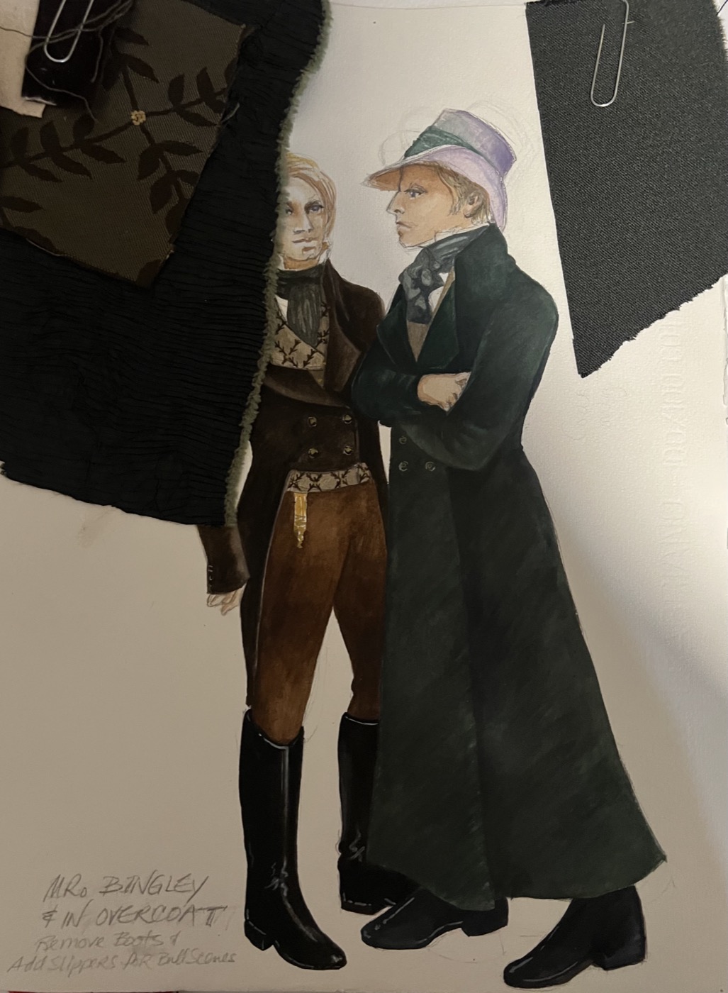 Costume rendering, Pride and Prejudice