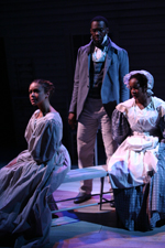 Sarah, Charles and Ann Maria, production photo, Prudence