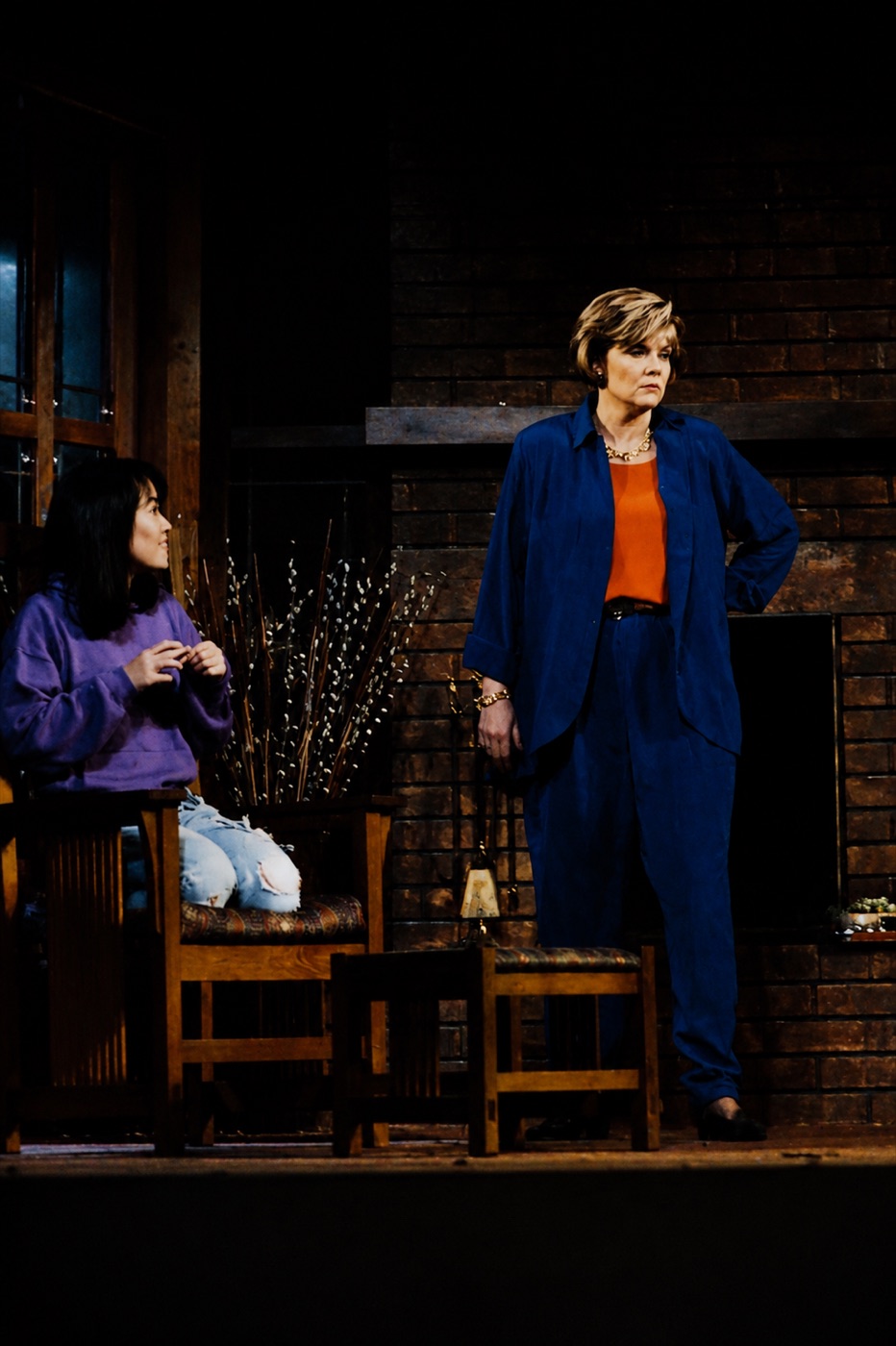 Geri and Geneva, costume design, Redwood Curtain