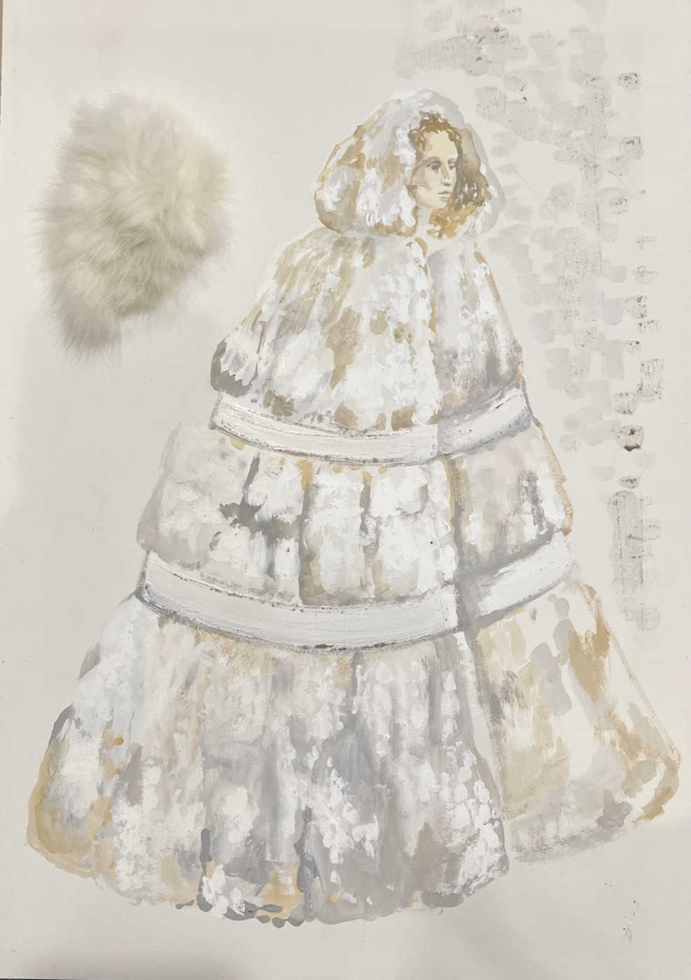Costume rendering, Servants and the Snow