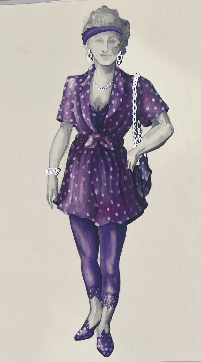 Lila Luz shopping, costume design, Sons of Don Juan