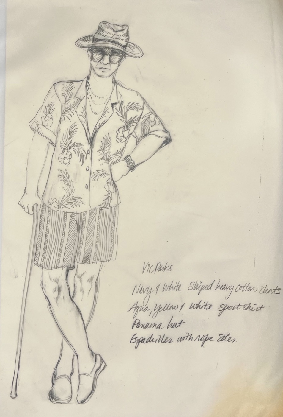 Costume rendering, Sons of Don Juan