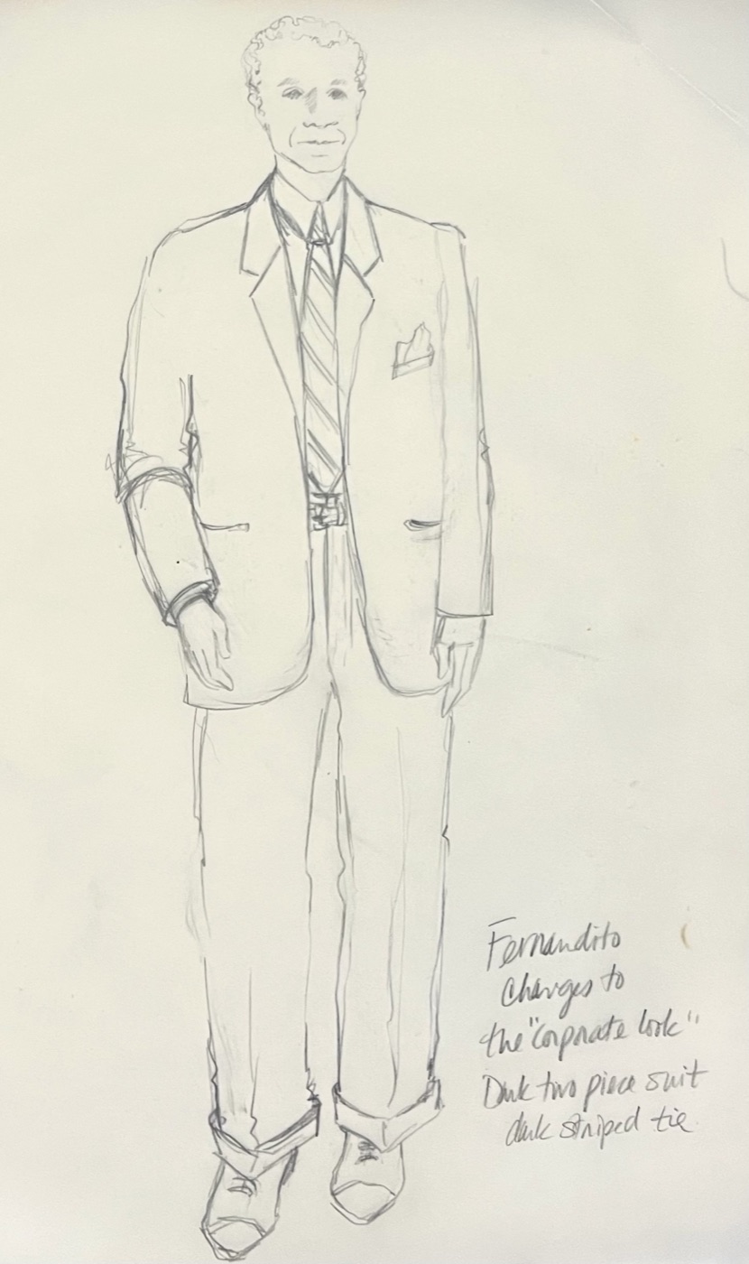 Costume rendering, Sons of Don Juan