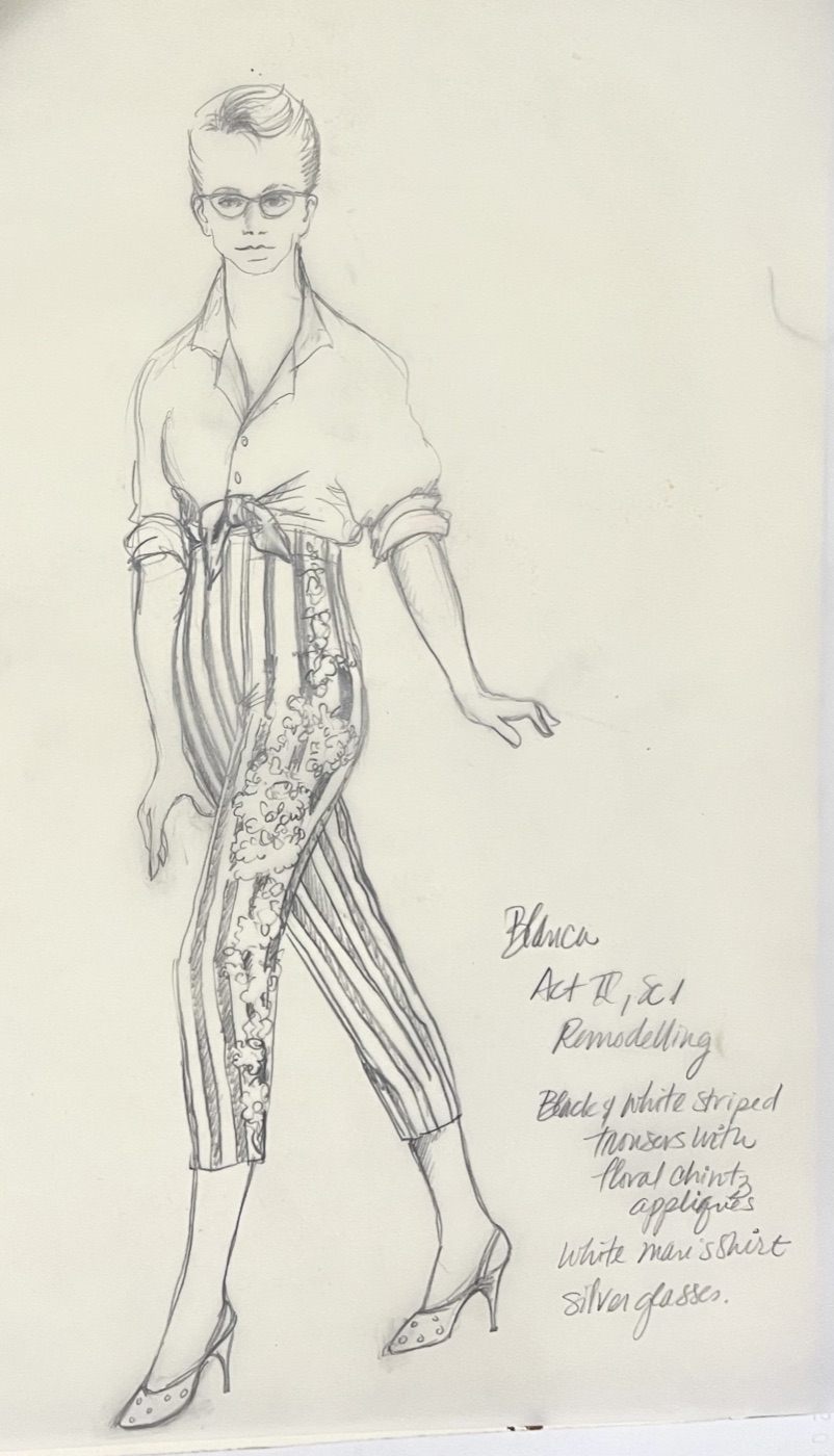 Costume rendering, Sons of Don Juan