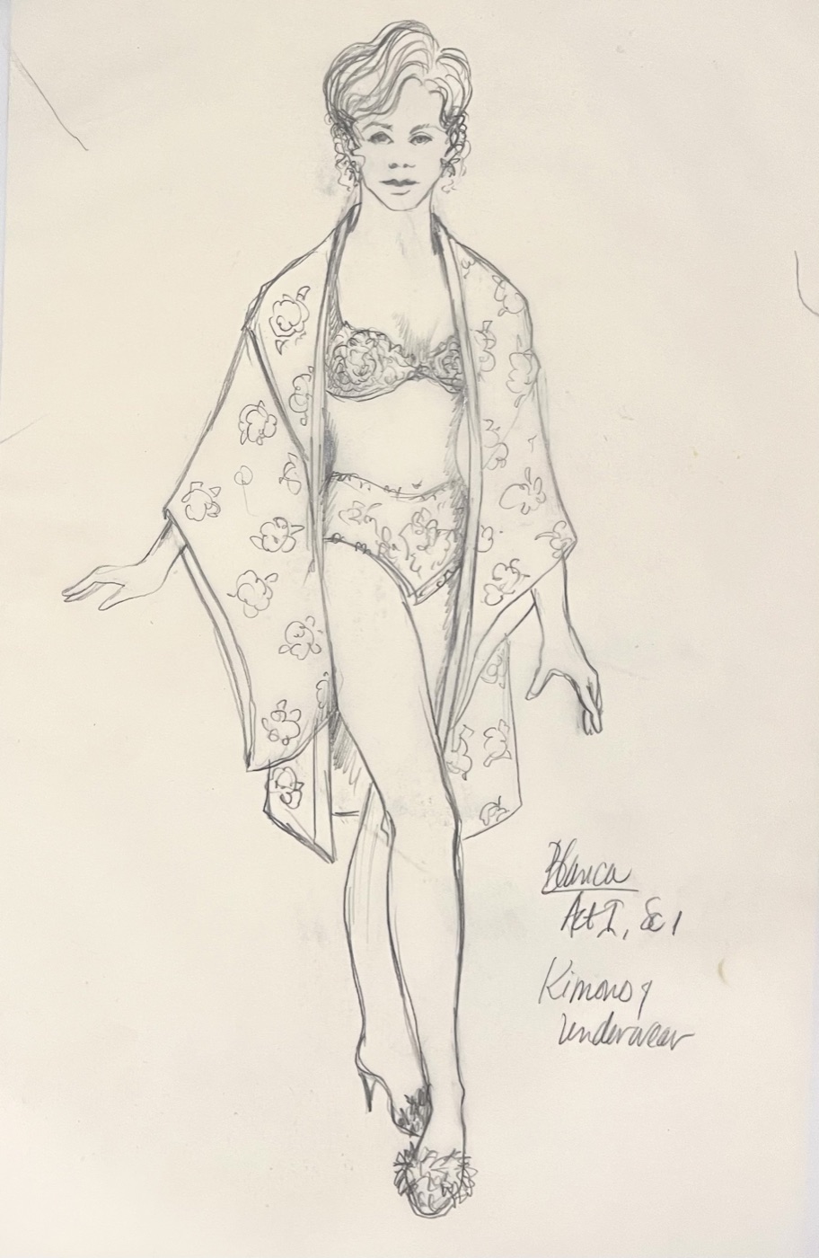 Costume rendering, Sons of Don Juan