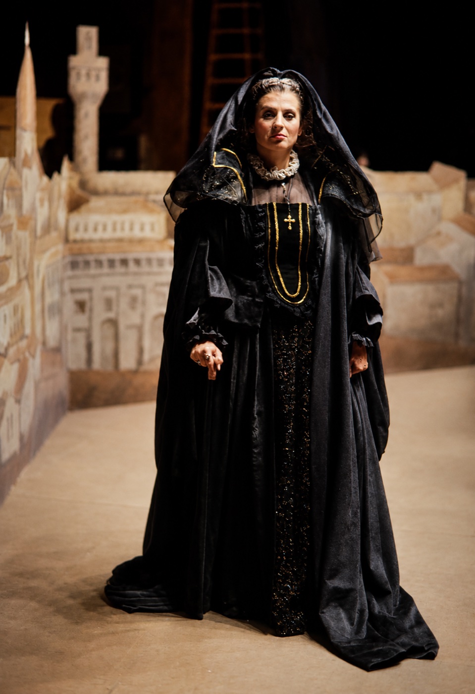 La Zia Principessa, costume design, Suor Angelica, by Laura Crow