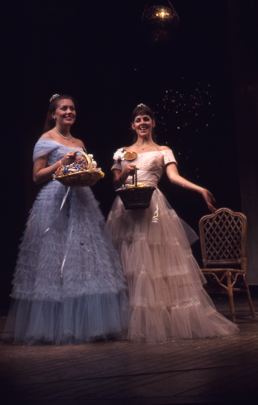 Prom basket girls, production photo, Sweet Bird of Youth, costumes by Laura Crow