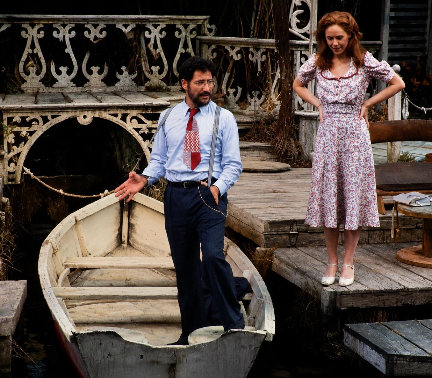The boathouse, costume design, Talley's Folly