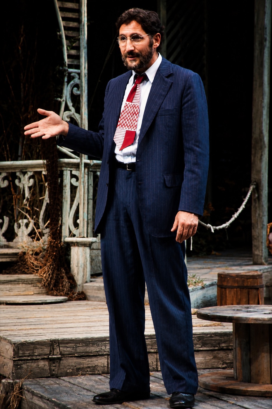 Matt Friedman (Judd Hirsch), costume design, Talley's Folly