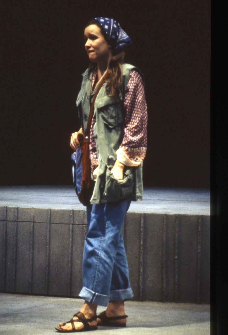Linda Emond as Mimi, production photo, Tears of Rage, A Contemporary Theatre (ACT), Seattle, costumes by Laura Crow