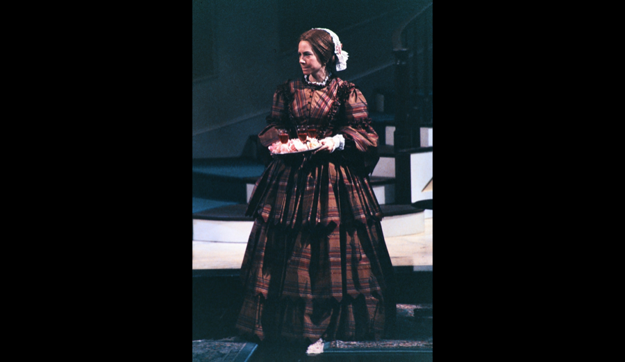 Costume design for The Heiress, Ann Tosilgiari