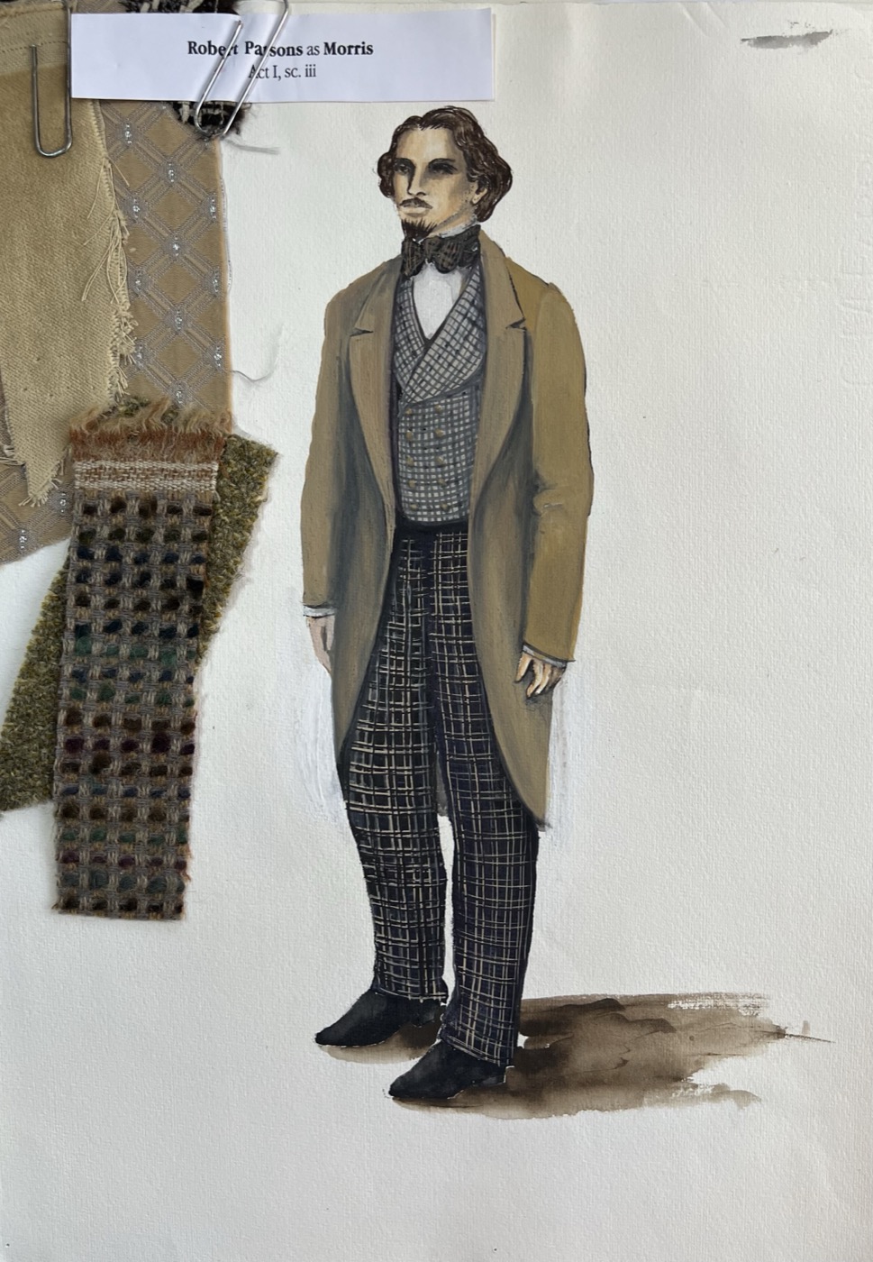Costume rendering, The Heiress