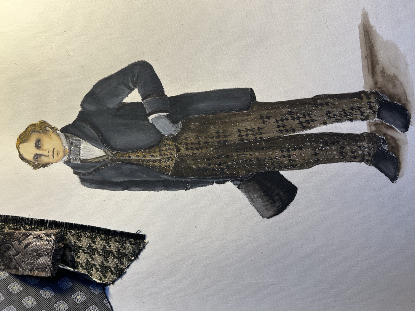 Costume rendering, The Heiress