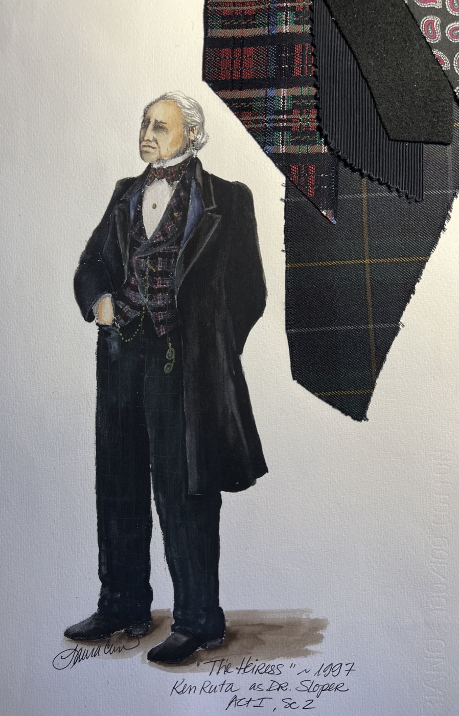 Costume rendering, The Heiress